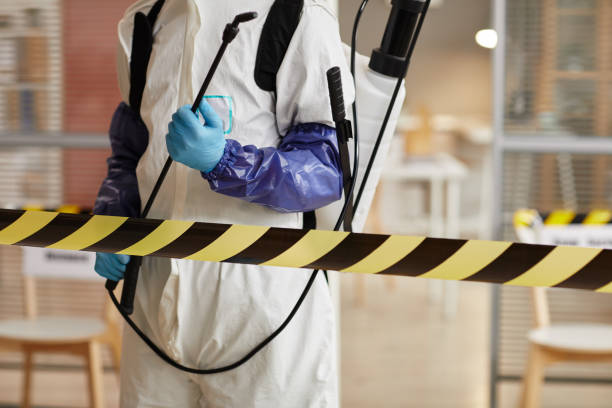 Professional Trauma Scene Cleanup technician working in Thompsons, TX